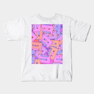 Cassette_Tapes_1 Kids T-Shirt